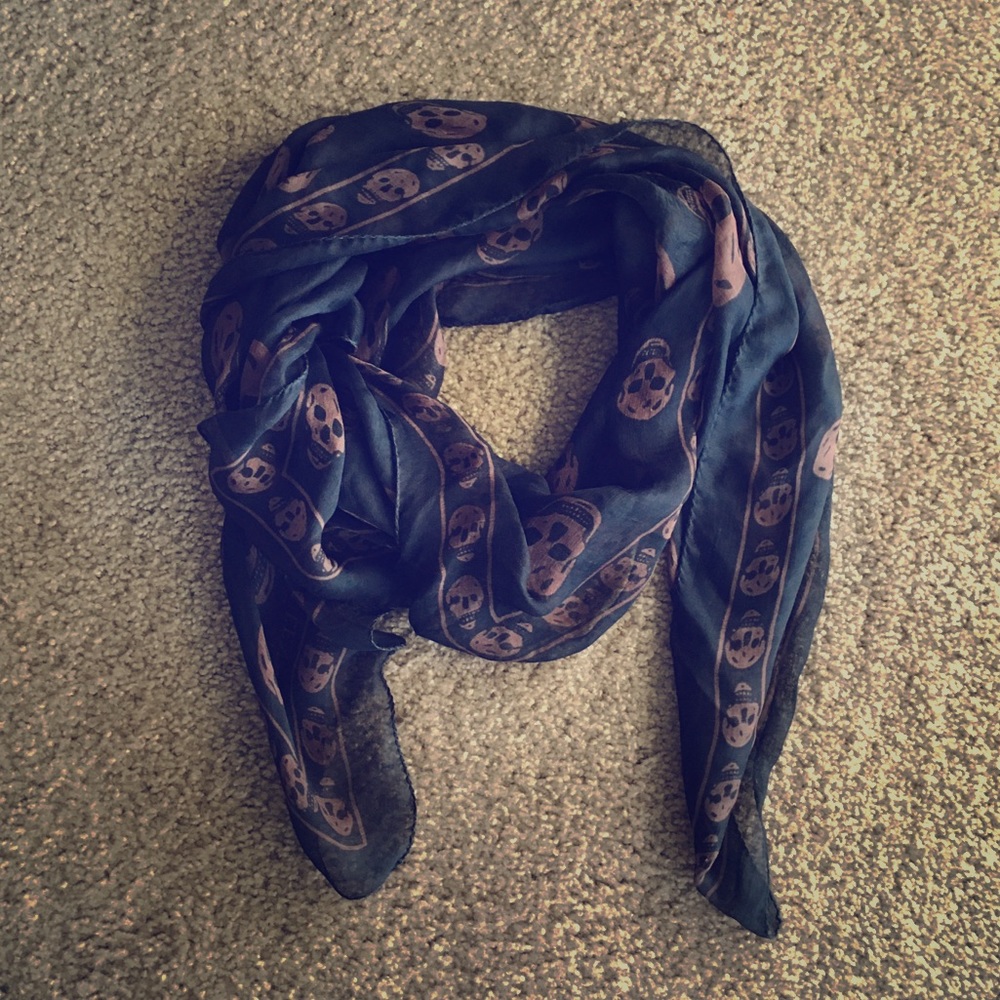Alexander McQueen silk scarf
